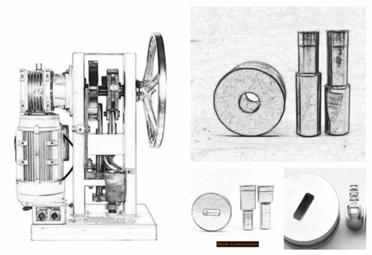 Tdp 5 Single Punch Tablet Press Machine Pill Machine